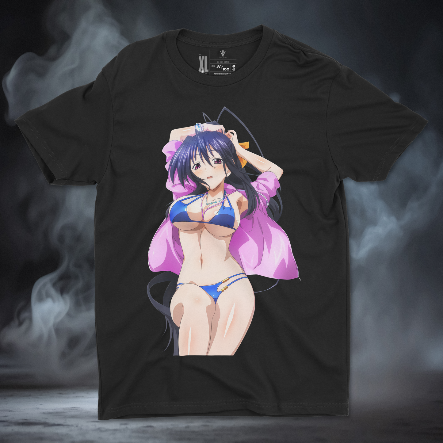 Akeno (Blue Swimsuit) Erotic