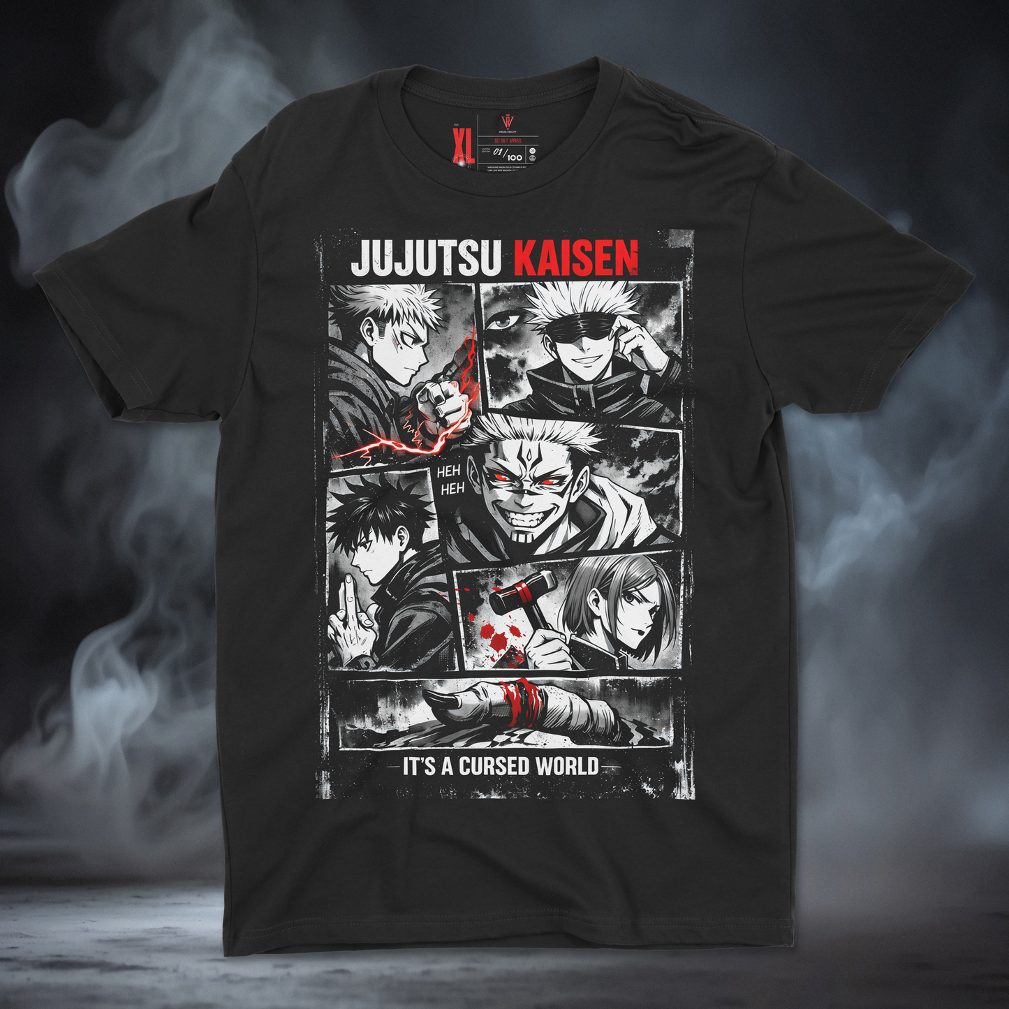 Jujutsu Kaisen (Cursed World) Comic Style