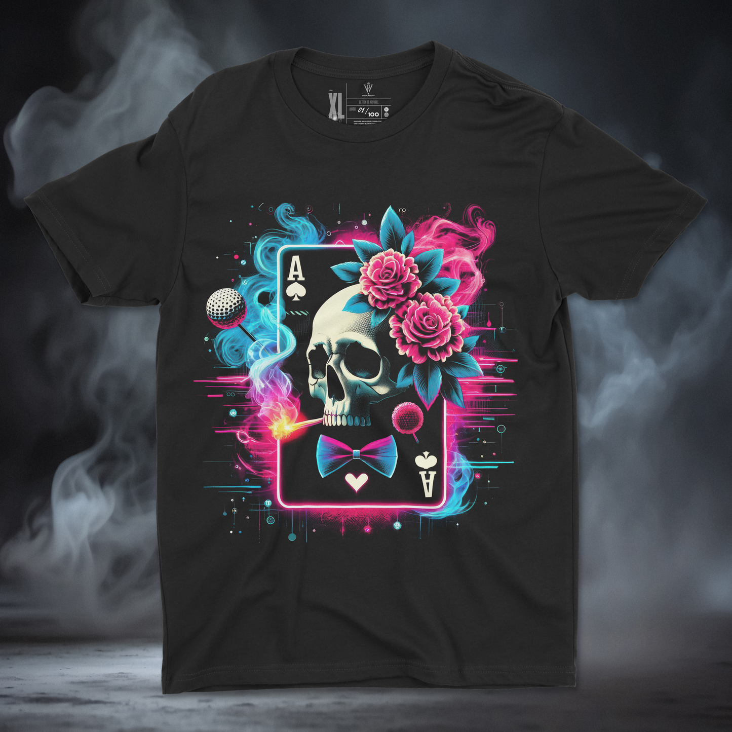 Ace Of Hearts (Skull)