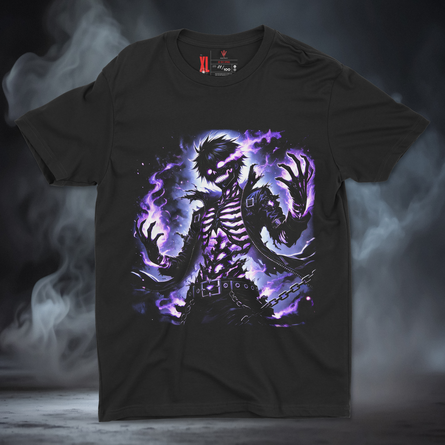 Anime Glow Skeleton