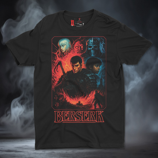 Berserk (Stranger Things) Vintage Painting Style