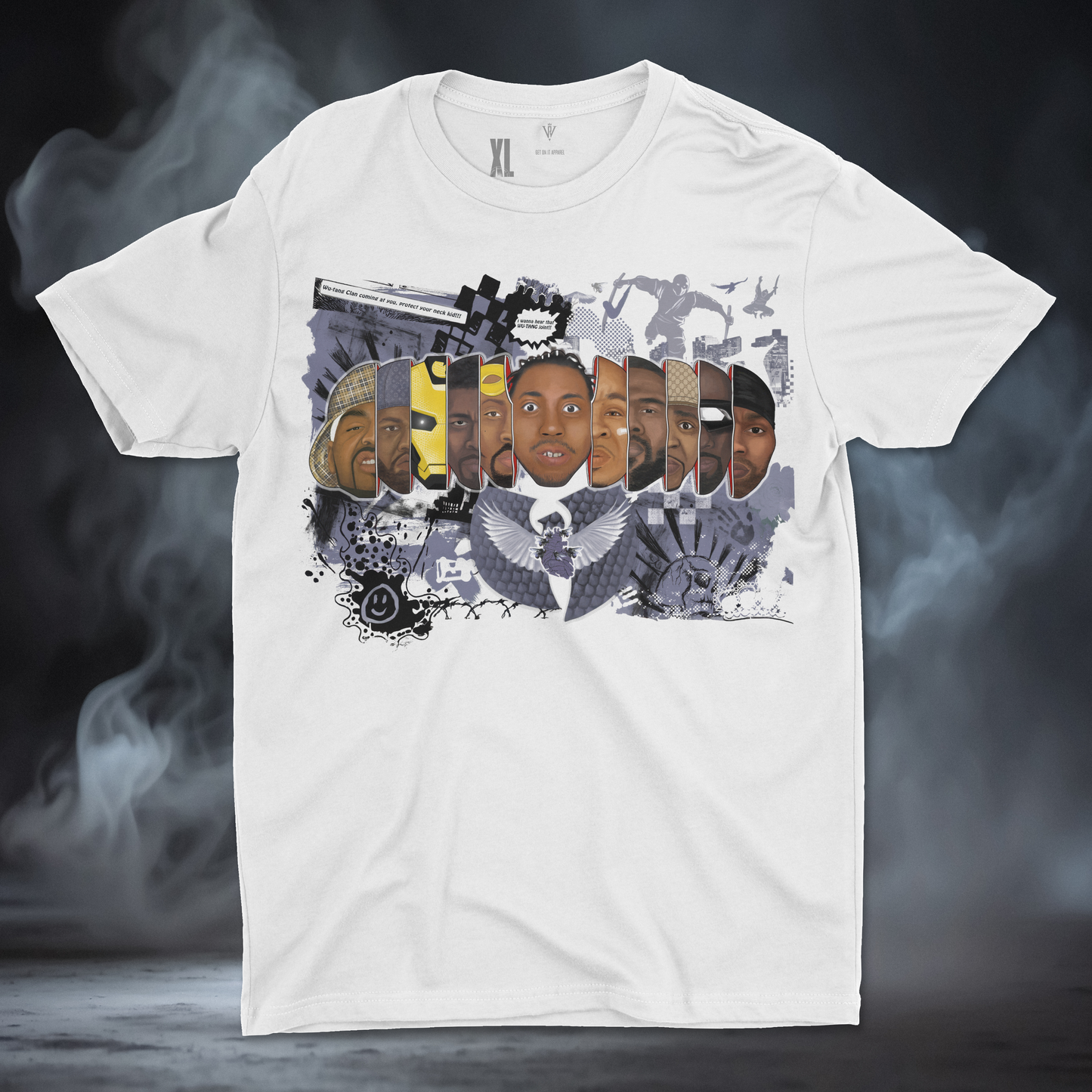 Wu Tang Clan (Collage Design)